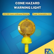 Cone Hazard Warning Light