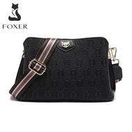 FOXER Women Crossbody Bag Leather Cow Leather Shoulder Bag