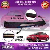 【Hot Sale】Premium Toyota Vios Gen 3 2014 - 2018 Rear Bumper Cover - Rear Bumper Guard Cover Rear Ste