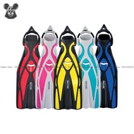 (FREE FLAT MESH BAG) SEAC Sub F1 S - Fins Scuba Diving Sling Open Heel Stabilizers *Original