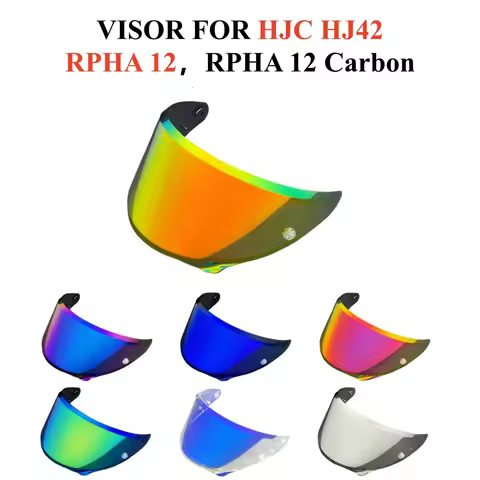 Rpha12 Carbon Visor for HJC HJ42 Rpha12 Visera Moto Interchangeable Face Shield Replacement Inner Co
