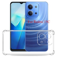 เคสโทรศัพท์สำหรับ Redmi 15C 15 C Redmi15C Redmi15 4G 5G 2025โปร่งใสกันกระแทกเคสโทรศัพท์ซิลิโคนเคสโทร