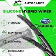 SUBARU Car Wiper Kereta Japan Silicone Hybrid Wiper SUBARU BRZ FORESTER XV WRX LEVORG