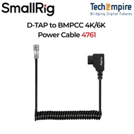 SmallRig 4761 D-TAP to BMPCC 4K/6K Coiled Power Cable Suitable for Blackmagic Pocket Cinema Camera 4