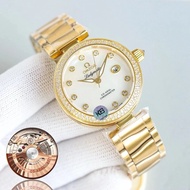 Premium V4 Version Omega Saucer Flying LADYMATIC Bird's Nest Series Ladies Mechanical Watch, Nicole 