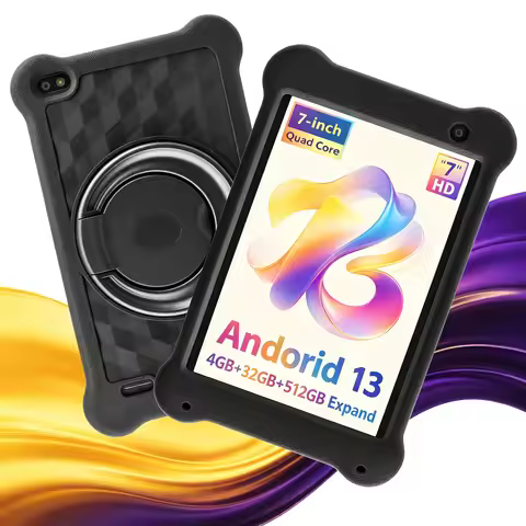 7 Inch Kids Tablet Android 13 4GB RAM+32GB ROM 1024*600 IPS Quad Core 3500mAh Battery 5G WiFi Tablet