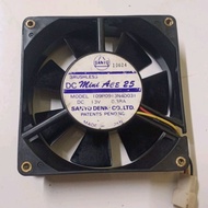 Mini DC fan Ace 25/109P0913N4D031/13volt 0.38amper high speed Sanyo denki