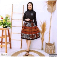 WIRU WOVEN SKIRT, ETHNIC MAYUNG SKIRT, RELAXED SKIRT