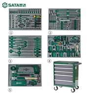 Shida Tool Set 176 Pieces Industrial Production Repair Comprehensive Set (Including 5 Drawer Tool Ca