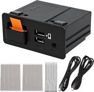 FUSCH Wired Carplay and Android Auto Retrofit Kit Media Hub Fits to MZD Connect System Compatible wi