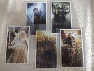 魔戒郵票小全張5張The lord of the rings-The return of the king