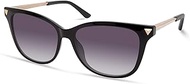 GUESS Women's Stud Acccent Square Sunglasses
