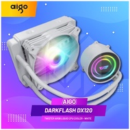 Aigo DARKFLASH DX120 TWISTER ARGB AIO CPU Cooler - White