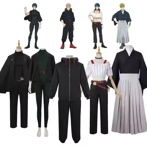 Jujutsu JJK Cosplay Costume Deme Recursion Kimono Full Set Anime Cosplay Costume JJK Anime Itadori Y