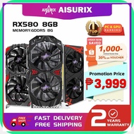 AISURIX%ej.RX580~m8G}l>Graphics)G>Cards)Il=AMD(or=GDDR5(dN=GPU(Me=RX 580 8GB 256Bit 2048SP Computer