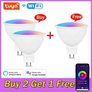 【Deal】 Ewelink/tuya Mr16 Zigbee 3.0 Wifi Remote Control Smart Bulbs Rgb Lamp 220v Dimmable Lamps Wor