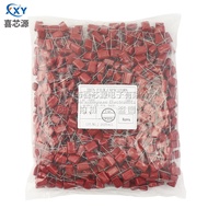 10PCS CBB22 Capacitor 630V334J Pitch 15mm 0.33 UF P15 330NF In-Line Metal Film Capacitor