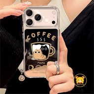 Cute Cat Mirror Phone Case For Realme GT 7 5 Pro 3 Neo 7X 7 6 5 SE 240W V70 V60 V60S V23 V23i 5G P4 