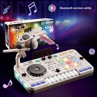 Multifunctional DJ Mixer Children Simulation DJ Controller Live Sound Card Music Player Whac A Mole
