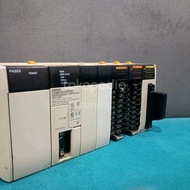 PLC OMRON CQM1H CPU51 PA203 ID212 OD213 bekas siap pakai 44+