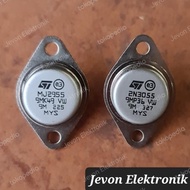Transistor Jengkol MJ2955 2N3055 Original ST Set MJ 2955 2N 3055