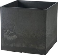 Richell 711234 Large Planter Cover, Ceramic Style, Light Gray, 21.7 x 21.7 x 21.7 inches (55 x 55 x 