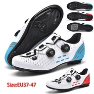 Men Speed Cycling Sneaker Unisex Road Bike Shoes Cleats Non-slip MTB Shoes Racing Outdoor Women Mountain Bicycle Footwear SPD