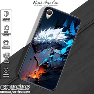 Softcase Oppo A37F / A37 - Casing Oppo A37hp / A37F Gojo Satoru Motif - Silicone Oppo A37Fhp - OPPO 