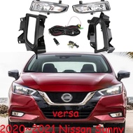 Car Bumper Headlight For Nisan Sunny Fog Light Almera Versa 2020~2021y