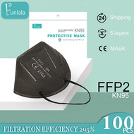 FUNLALA 50PCS KN95 Mask Face 5 ply Protection KN95 Mask Washable N95 Mask Reusable Protection 5-Layers
