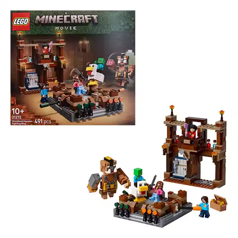 Lego 21272 Forest Battle Arena Minecraft Series Building Blocks Children's Day Toys
