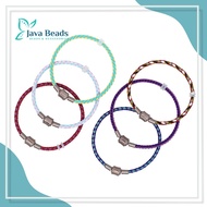 Waterproof Wire Rope Bracelet for Gold Initial Letter Pendant Charm