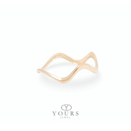 Yours Jewel 916 Gold Alani Ring (Cincin Emas 916 Asli) *Free Engraving*