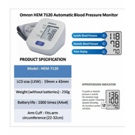 OMRON BP SET HEM7120