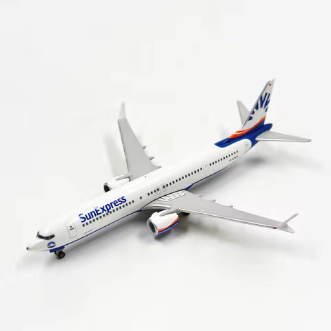 herpa Diecast Alloy 1:500 Scale B-737 MAX 9 534291 Airplane Model For Display Collections