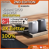 🇸🇬【𝟮𝗡𝗗 𝗘𝗗𝗜𝗧𝗜𝗢𝗡】XIAOMI S200 Electric Shaver: Smarter, Safer, Waterproof, Dual Head, Portable, and Tra