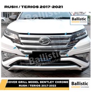 RUSH FRONT GRILL COVER LIST TERIOS 17-13 BENTLEY CHROME MODEL