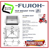 Fujioh Top Mount Sink FZ-SN50-S53T
