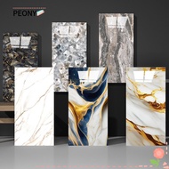 PEONYSG Wall Stickers, 30x60cm Self Adhesive Marble Tiles,  Waterproof PVC Floor Tile Sticker Kitche