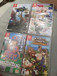 最後4隻 Switch Game 中英文版 野球 $200MONOPLY $100MONSTER HUNTER RISE $100HARVEST MOON $100