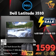 Dell Latitude 3510 Intel Core I7 (10th Gen) / 16GB RAM / 512GB SSD
