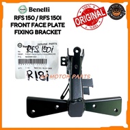 100% ORIGINAL BENELLI R18I RFS150i RFS 150i FRONT FACE PLATE FIXING BRACKET 59400M510001