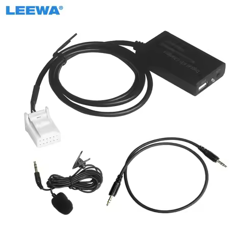 LEEWA Car MP3 Player Radio CD Changer USB SD AUX Digital Music Changer Adapter Bluttooth for Toyota 