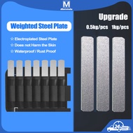 0.2KG/0.5KG/1KG Weight Steel Plate Filling Weighted Vest/ Ankle Weights Adjustable Electroplated