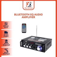 Bluetooth EQ Audio Amplifier Karaoke Home Theater FM Radio 600W