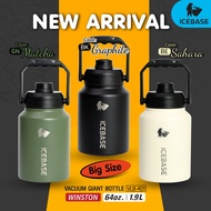 กระบอกน้ำสแตนเลส ขนาด 64 Oz. ความจุ 1.9L.