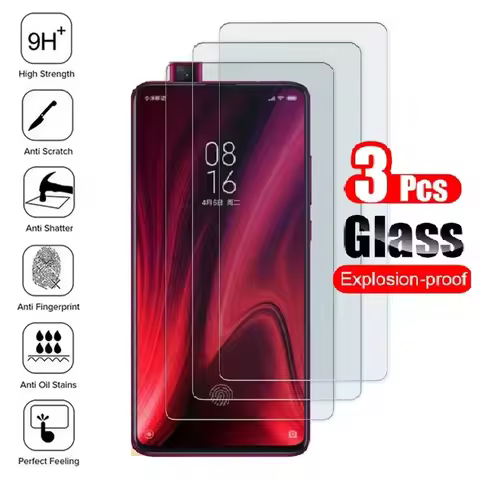 3Pcs Tempered Glass For Xiaomi Redmi 10 2022 K30S Ultra Redmi Note 11S 10T 5G 12 Pro Plus 12S 11S 10