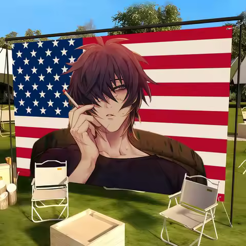 Game S-Slow D-Damage Towa flag Custom Camping Garden Decor Party Backdrops Wall Art Family Gifts