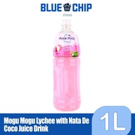 BlueChip Mogu Mogu Lychee with Nata De Coco Juice Drink 1L