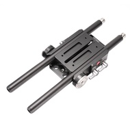 DP30 Universal Quick Release QR Baseplate 15mm Rod Rig for Follow Focus Matte Box Canon 5D Mark III 